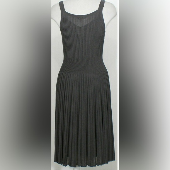 Eileen Fisher Dresses & Skirts - EILEEN FISHER Refined Viscose Pleat Kick Surplice Knee Length Dress, XL NWT